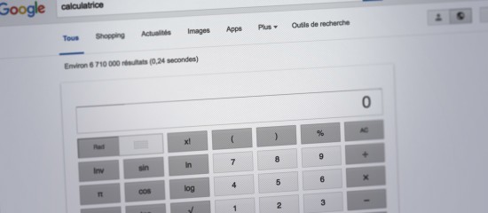 Google sait aussi compter