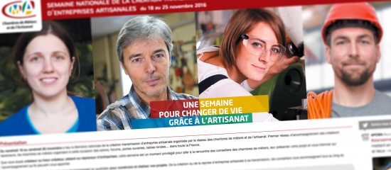 Création-transmission d’entreprise : une semaine pour changer de vie grâce à l’artisanat !