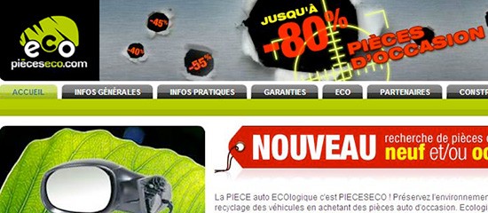 Pieceseco.com : des pièces auto d’occasion vendues en ligne