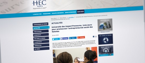 Entrepreneures et porteuses de projets : à HEC Paris, l’été se conjugue au féminin !