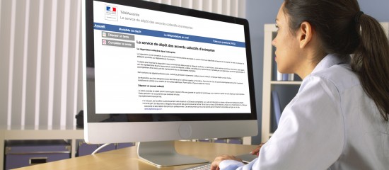 Le dépôt des accords d’entreprise se fait par Internet