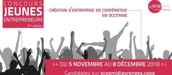 L’édition 2018 du concours Jeunes Entrepreneurs Occitanie est lancée !