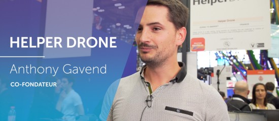 Anthony Gavend, co-fondateur de Helper Drone