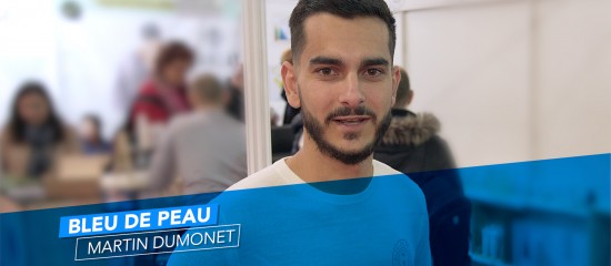 Martin Dumonet, co-fondateur de Bleu de Peau