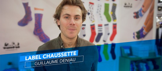 Guillaume Deniau, co-fondateur de Label Chaussette