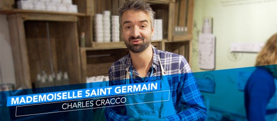 Charles Cracco, pharmacien et co-fondateur de Mademoiselle Saint-Germain