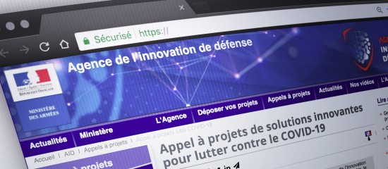 Solutions innovantes face au Covid-19 : le ministère des Armées lance un appel à projets