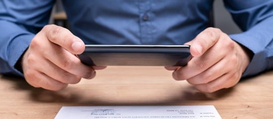Une contrainte émise par la Cipav peut contenir une signature scannée