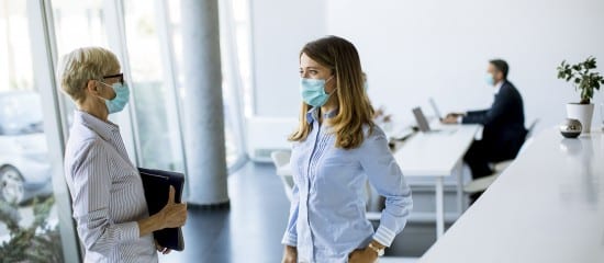 Un port du masque renforcé dans les entreprises touchées par le couvre-feu