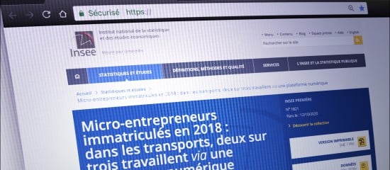 Créateurs d’entreprise en 2018 : 61 % ont adopté le régime de micro-entrepreneur