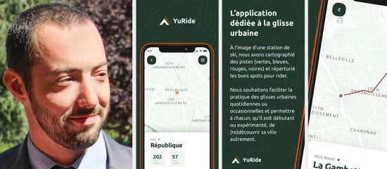 YuRide, l’application qui transforme Paris en « station de skate »