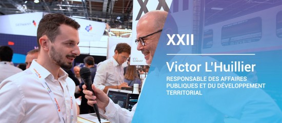Victor L’Huillier, responsable des affaires publiques de XXII