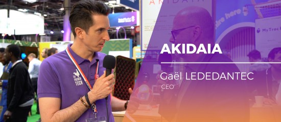 Gaël Lededantec, CEO de Akidaia
